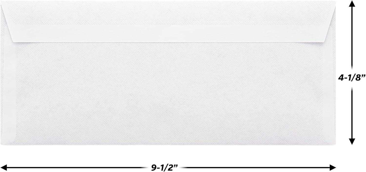 imageMead 10 Security Business Envelopes Letter Size 418quot x 912quot  Peel and Seal Privacy Lined NoWindow PressIt SealIt SelfAdhesive for Home ampamp Office Mailing 200 Count 74202045 Envelopes