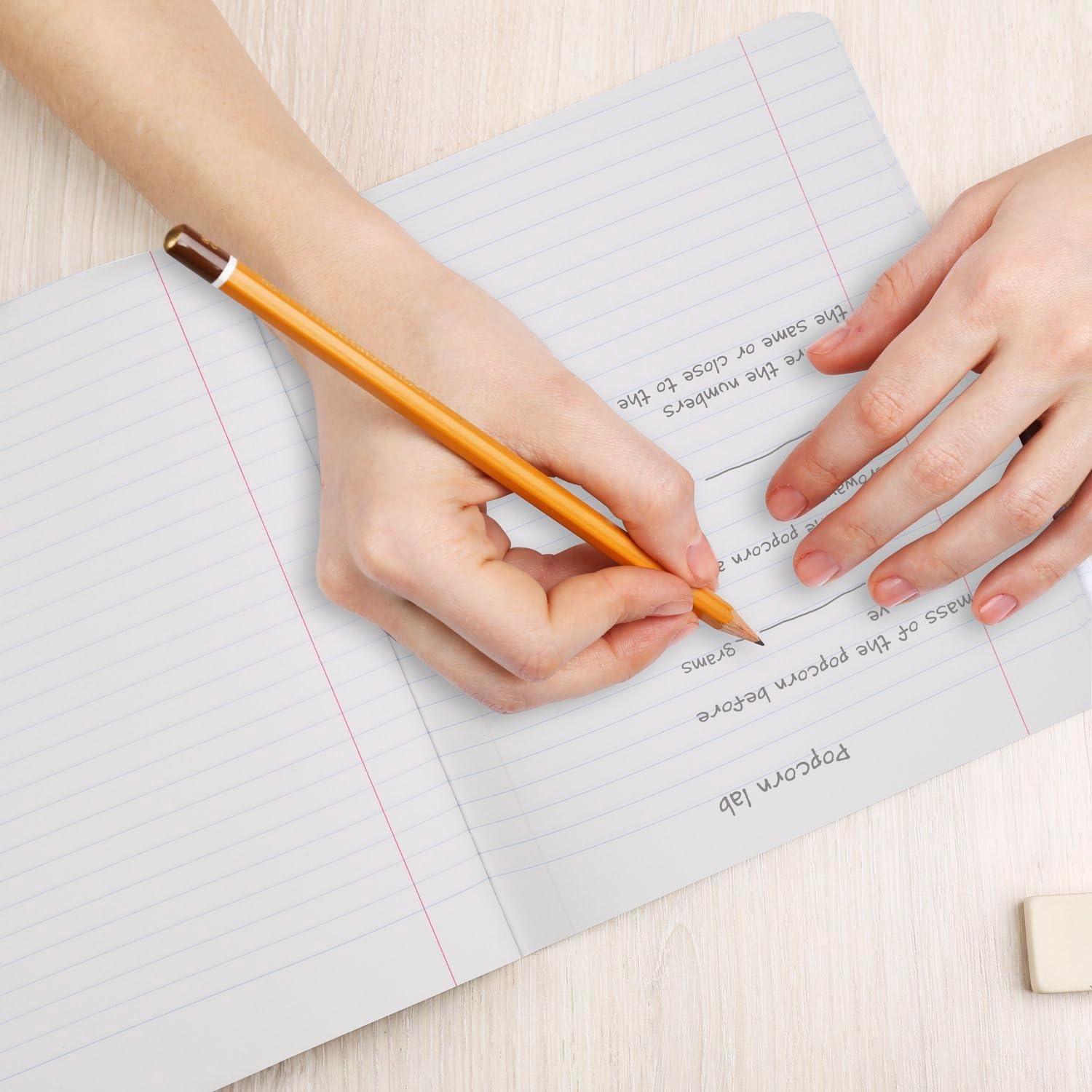 imageMead Composition Notebook 6 Pack College Ruled Paper 712quot x 934quot 100 Sheets per Comp Book Assorted Colors 850106ECM