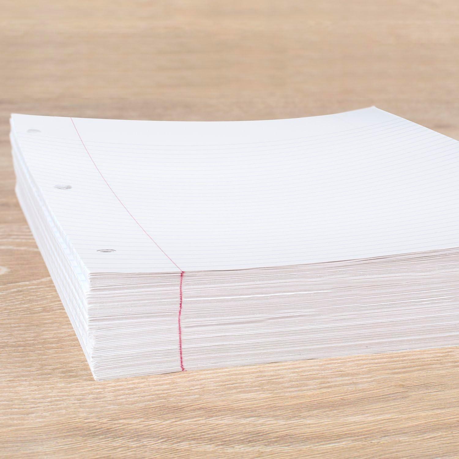 imageMead Loose Leaf Paper College Ruled Filler Notebook Paper 812quot x 11quot 200 Sheets Fits 3Ring Binder 17208Pack of 1