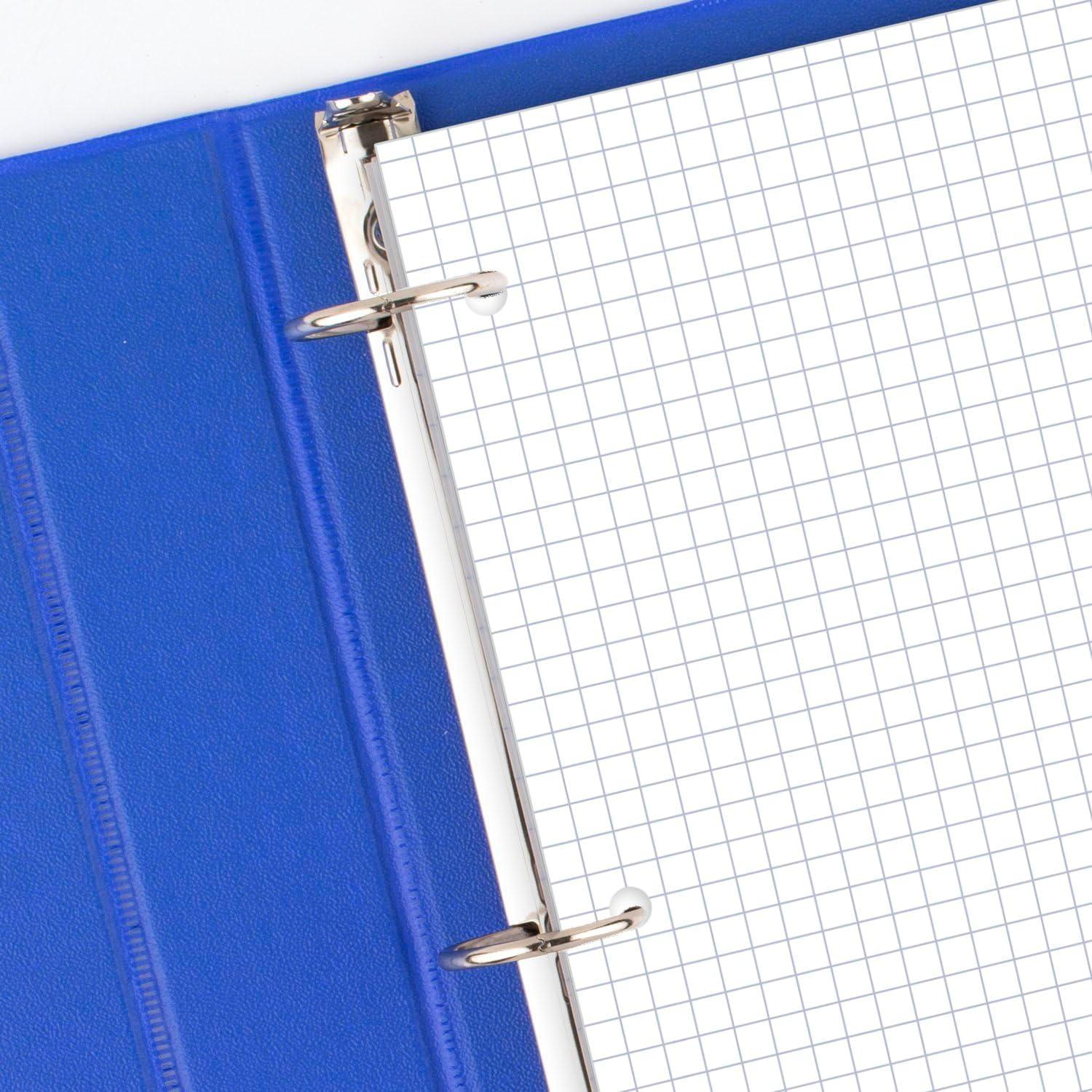 imageMead Loose Leaf Paper Graph Ruled Filler Notebook Paper 8quot x 1012quot 400 Sheets Fits 3Ring Binder 150038ECM