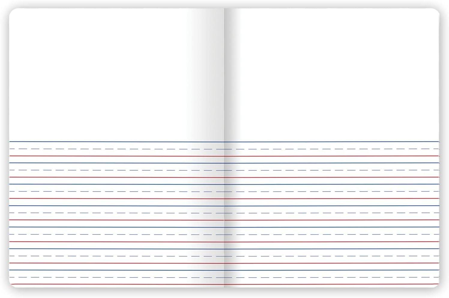 imageMead Primary Journal Half Page Ruled Grades K2 7 12quot x 934quot 100 Sheets Color Will Vary 10297Assorted