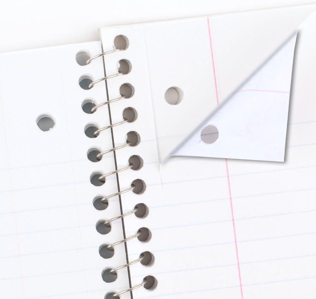 imageMead Spiral Notebook 24 Pack 1 Subject Wide Ruled Paper 712quot x 1012quot 70 Sheets per Notebook Colors Will Vary 930203ECM25Pack of 6