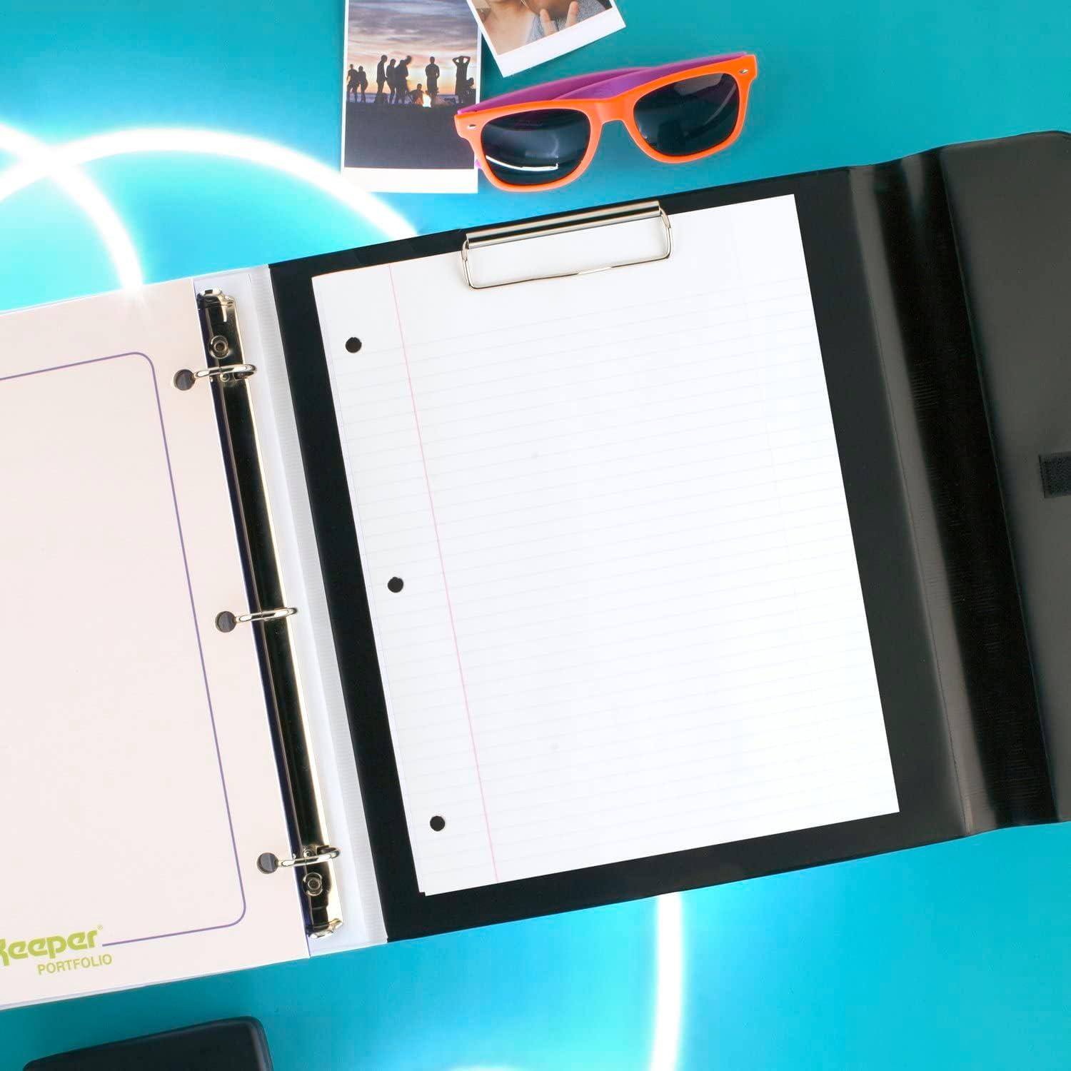 imageMead Trapper Keeper Binder Retro Design 1 Inch Binder with Folders and Pockets Holds 812quot x 11quot Paper Shapes 260038CQ1ECMPaint Splatter