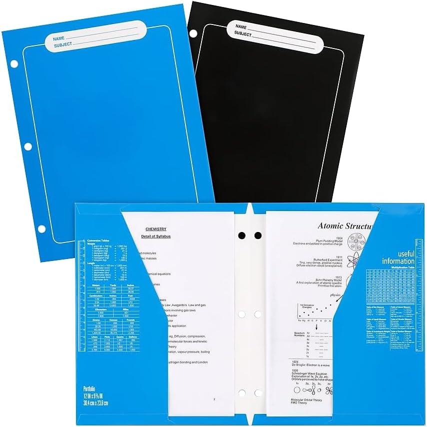 imageMead Trapper Keeper Binder Retro Design 1 Inch Binder with Folders and Pockets Holds 812quot x 11quot Paper Shapes 260038CQ1ECMShapes