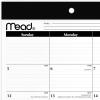 imageMead 2026 Desk Calendar Desk Pad Monthly 15Month 1734quot x 11quot Compact Basic CRM82005262026
