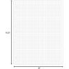 imageMead Loose Leaf Paper Graph Ruled Filler Notebook Paper 8quot x 1012quot 400 Sheets Fits 3Ring Binder 150038ECM
