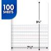 imageMead Primary Journal Half Page Ruled Grades K2 7 12quot x 934quot 100 Sheets Color Will Vary 10297Color Selected For You