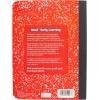 imageMead Primary Journal Half Page Ruled Grades K2 7 12quot x 934quot 100 Sheets Color Will Vary 10297Red