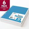 imageMead Spiral Notebook 24 Pack 1 Subject Wide Ruled Paper 712quot x 1012quot 70 Sheets per Notebook Colors Will Vary 930203ECM25Pack of 24