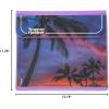imageMead Trapper Keeper Binder Retro Design 1 Inch Binder with Folders and Pockets Holds 812quot x 11quot Paper Shapes 260038CQ1ECMPalm Trees