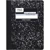 imageMead Composition Notebook 3 Pack Wide Ruled Paper 712quot x 934quot 100 Sheets per Comp Book Black Marble 38301Pack of 1