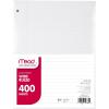 imageMead Loose Leaf Paper Wide Ruled Filler Notebook Paper 8quot x 1012quot 200 Sheets Fits 3Ring Binder 15200400 Sheets