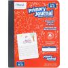 imageMead Primary Journal Half Page Ruled Grades K2 7 12quot x 934quot 100 Sheets Color Will Vary 10297Red
