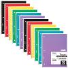 imageMead Spiral Notebook 12 Pack 1 Subject College Ruled Paper 712quot x 1012quot 70 Sheets per Notebook Colors Will Vary 830063ECM25Pack of 12