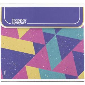 imageMead Trapper Keeper Binder Retro Design 1 Inch Binder with Folders and Pockets Holds 812quot x 11quot Paper Shapes 260038CQ1ECMColorblock