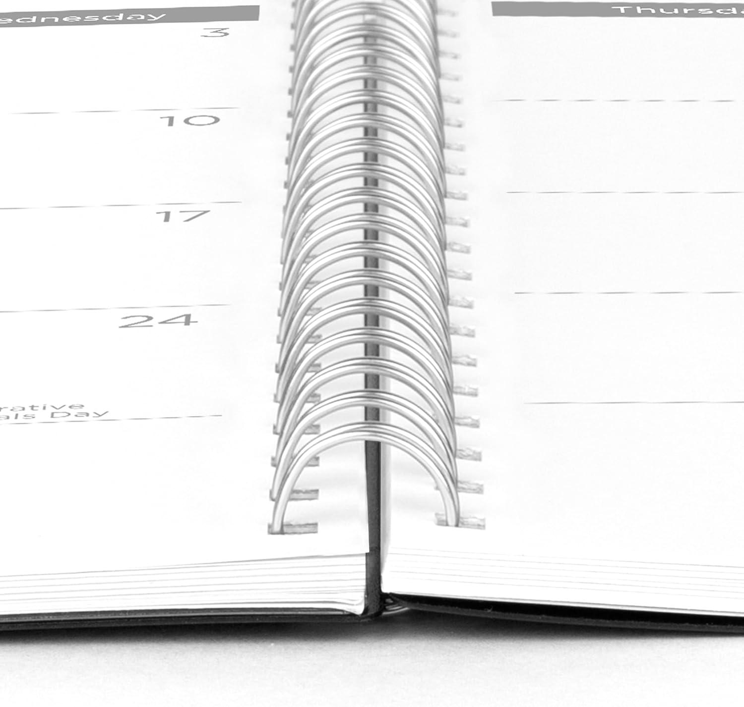 imageMead 2026 Planner Weekly ampamp Monthly 15Month 812quot x 11quot Large Basic Sage Green CRW6209326Black