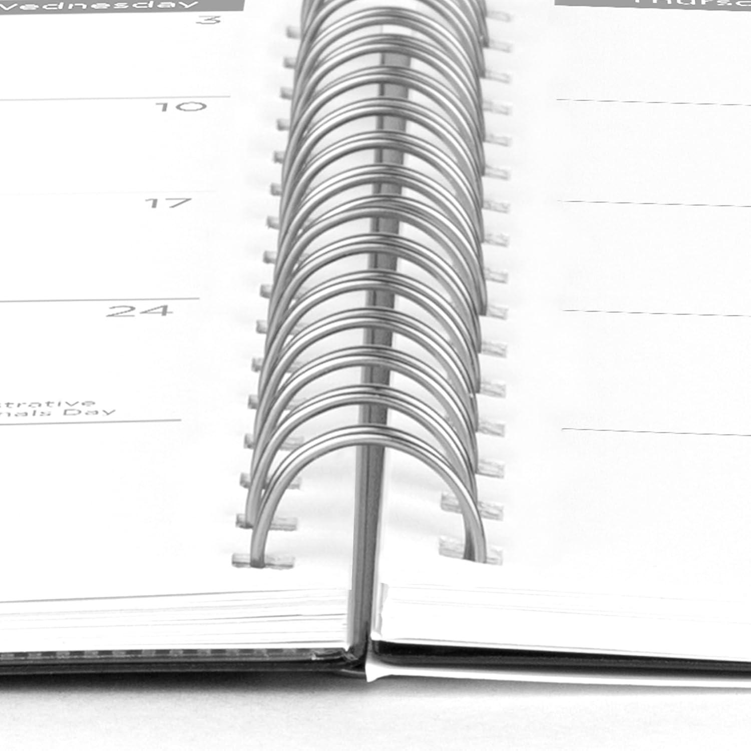 imageMead 2026 Planner Weekly ampamp Monthly 15Month 812quot x 11quot Large Basic Sage Green CRW6209326Black