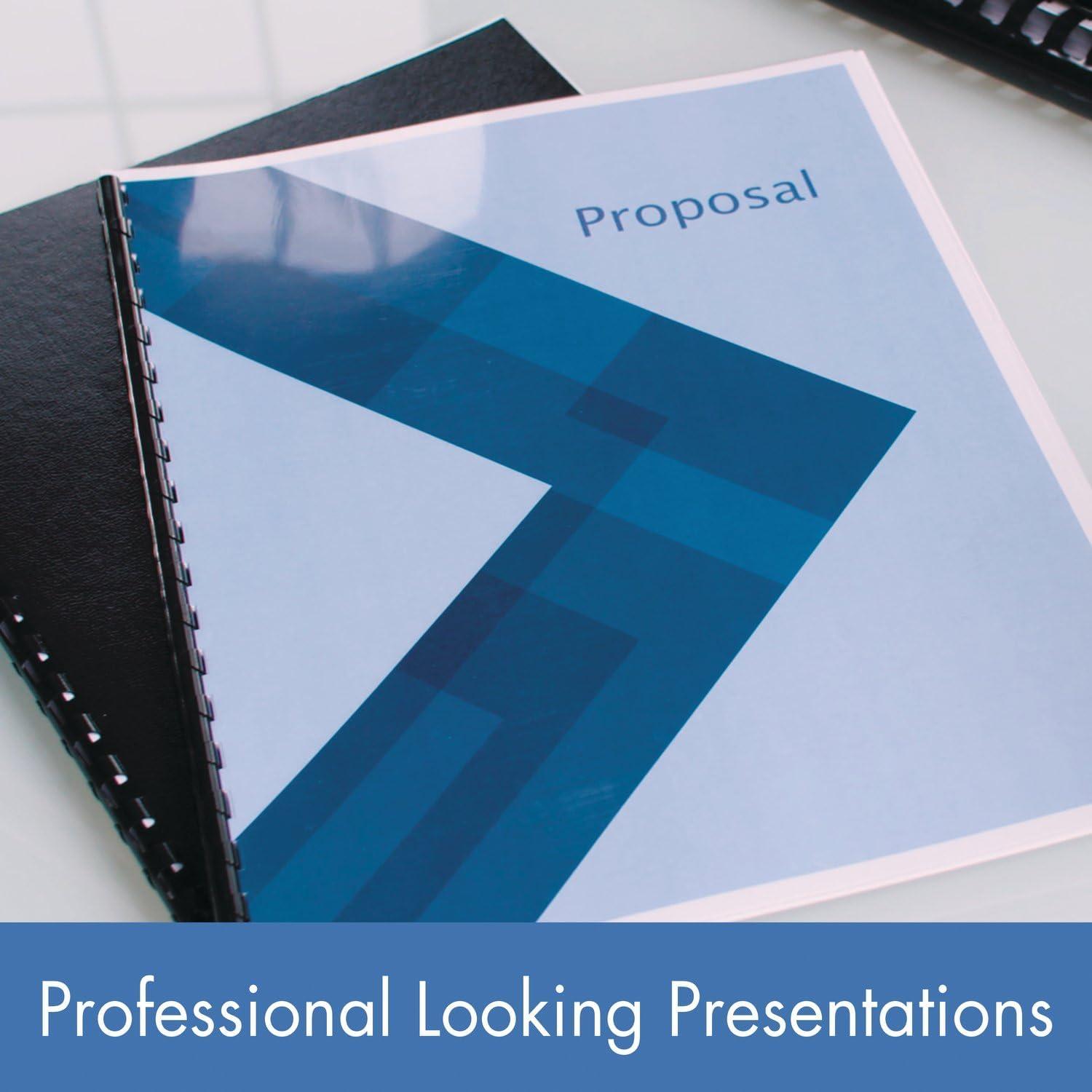 imageMead CombBind Binding SpinesSpiralsCoilsCombs 916quot 105 Sheet Capacity Black 125 Pack 40001381