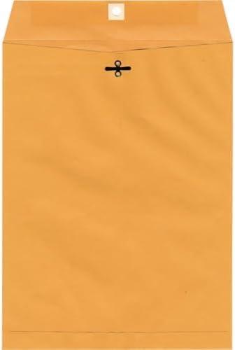 imageMead Envelopes 10quot x 13quot Clasp Closure Brown Kraft AllPurpose 24lb Paper Mailing Envelopes 15 Count 760229 x 12