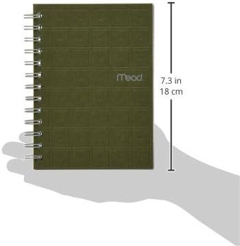 imageMead Spiral Memo Notebook 8 Pack Pocket Notebook College Ruled Paper 3quot x 5quot 60 Sheets per Notebook Assorted Colors 736057 x 5