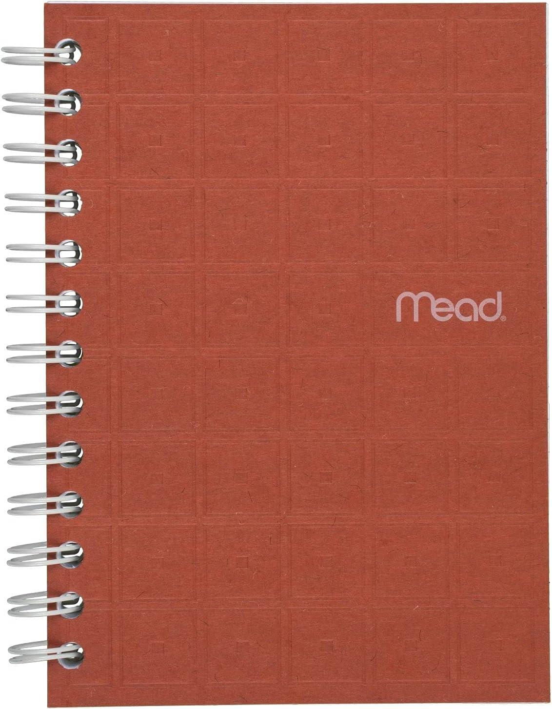 imageMead Spiral Memo Notebook 8 Pack Pocket Notebook College Ruled Paper 3quot x 5quot 60 Sheets per Notebook Assorted Colors 736057 x 5