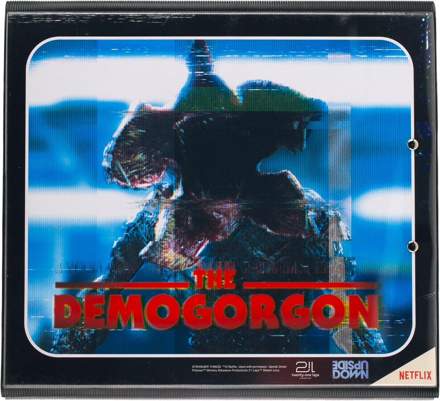 imageMead Trapper Keeper Binder Stranger Things 1 Inch Binder with Folders and Pockets Holds 812quot x 11quot Paper Yearbook 261138B25Creatures