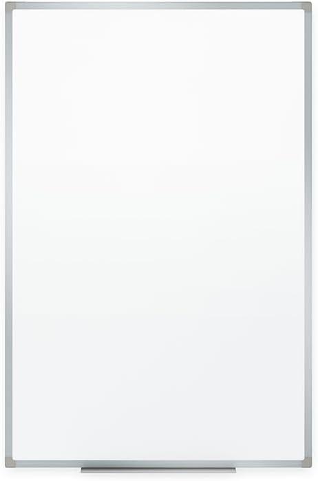 imageMead White Board 24quot x 18quot Dry Erase Whiteboard For Wall NonMagnetic WhiteSilver 8535524W x 18H
