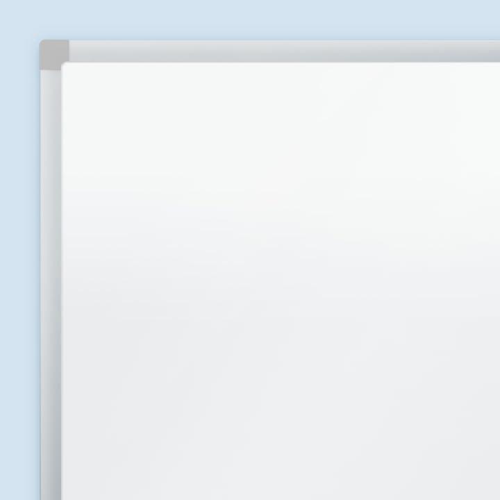 imageMead White Board 24quot x 18quot Dry Erase Whiteboard For Wall NonMagnetic WhiteSilver 8535572W x 48H