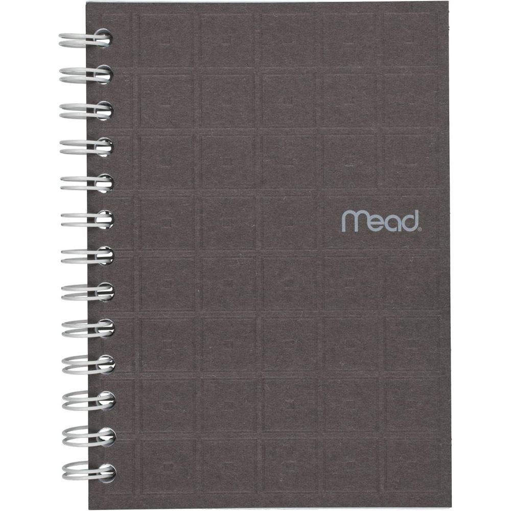 imageMead Spiral Memo Notebook 8 Pack Pocket Notebook College Ruled Paper 3quot x 5quot 60 Sheets per Notebook Assorted Colors 736057 x 5