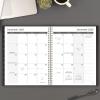imageMead 2026 Planner Weekly ampamp Monthly 15Month 812quot x 11quot Large Basic Sage Green CRW6209326Black