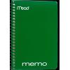 imageMead Spiral Memo Notebook 8 Pack Pocket Notebook College Ruled Paper 3quot x 5quot 60 Sheets per Notebook Assorted Colors 736055 x 3 Pack of 72