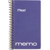 imageMead Spiral Memo Notebook 8 Pack Pocket Notebook College Ruled Paper 3quot x 5quot 60 Sheets per Notebook Assorted Colors 736055 x 3 Pack of 72