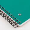imageMead Spiral Notebook 5 Pack 3 Subject College Ruled Paper Plastic Cover 812quot x 11quot 120 Sheets per Notebook Black Red Blue Green and Yellow 820315AECM1 Subject