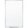 imageMead White Board 24quot x 18quot Dry Erase Whiteboard For Wall NonMagnetic WhiteSilver 8535524W x 18H