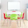 imageMead White Board 24quot x 18quot Dry Erase Whiteboard For Wall NonMagnetic WhiteSilver 8535548W x 36H