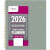 imageMead 2026 Planner Weekly ampamp Monthly 15Month 812quot x 11quot Large Basic Sage Green CRW6209326Sage Green