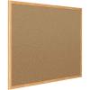 imageMead Corkboard 3 x 2 Bulletin Board Aluminum Frame Cork Board 85361CorkboardOak