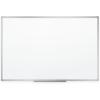 imageMead White Board 24quot x 18quot Dry Erase Whiteboard For Wall NonMagnetic WhiteSilver 8535596W x 48H