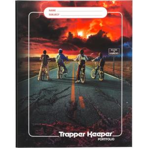 imageMead Trapper Keeper Binder Stranger Things 1 Inch Binder with Folders and Pockets Holds 812quot x 11quot Paper Yearbook 261138B25Stranger Things