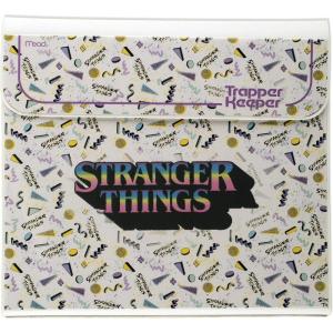 imageMead Trapper Keeper Binder Stranger Things 1 Inch Binder with Folders and Pockets Holds 812quot x 11quot Paper Yearbook 261138B25Yearbook