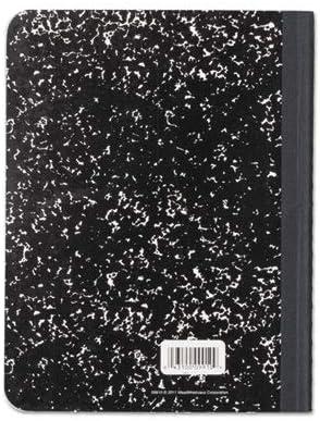 imageMead Composition Book WideLegal Rule Black Cover 100 975 x 75 Sheets