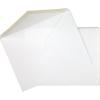 imageMead A2 Invitation Envelopes 438quot x 534quot Gummed Closure White Woven Premium 24lb Paper Mailing Envelopes 100 Count CO1981 Count Pack of 100