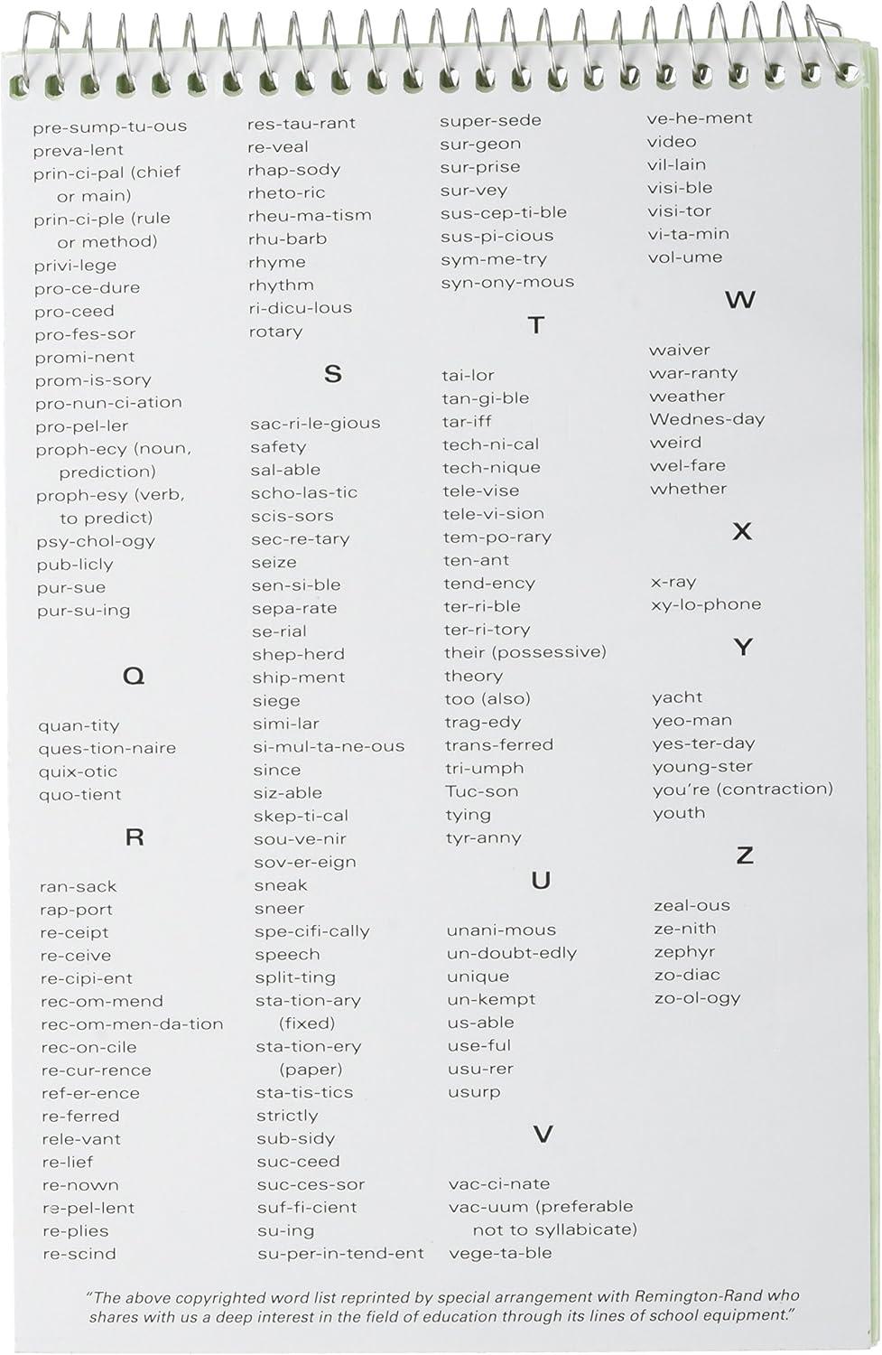 imageMead 80CT Steno Notebook 43080 GREEN