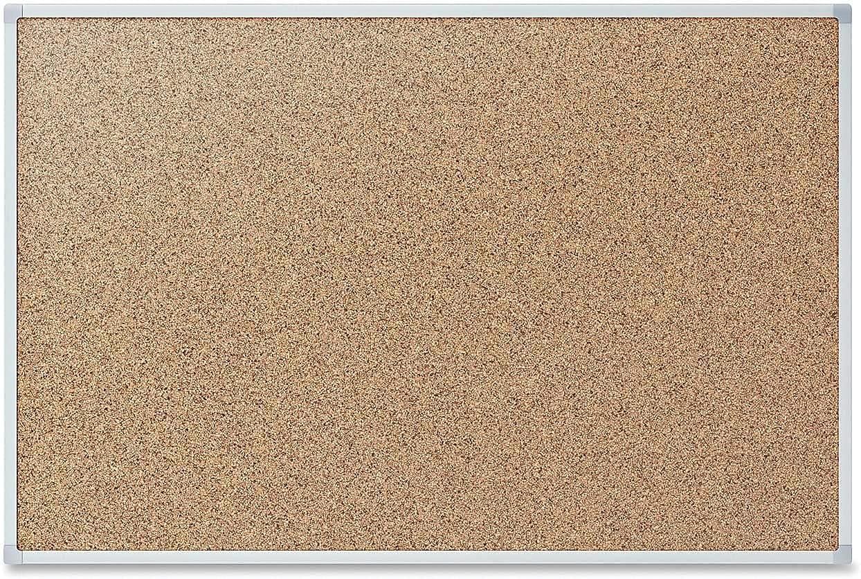 imageMead 85366 Cork Board 3Ft x2Ft Oak Frame