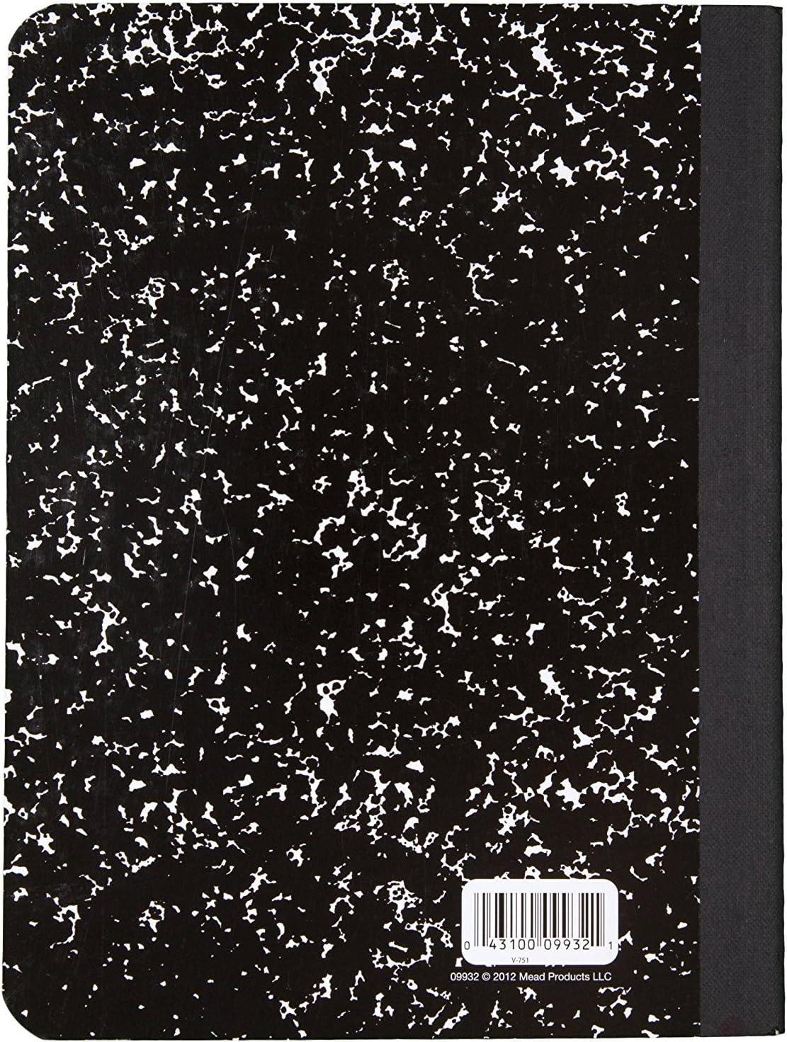 imageMead Composition BooksNotebooks College Ruled Paper 100 Sheets 5 Pack 72930Durable