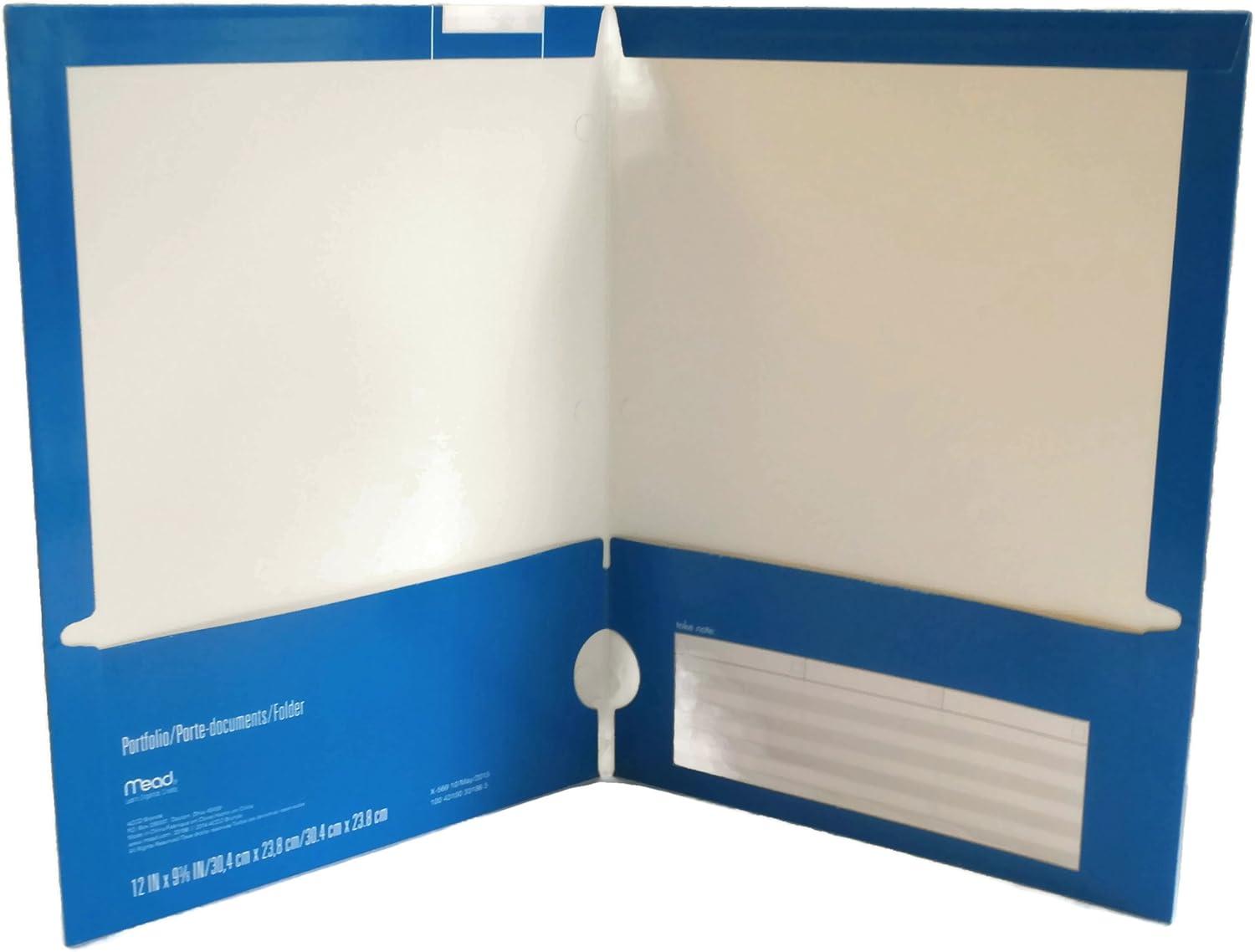 imageMead Laminated Folder 9 x 12 33198 6pk Assorted