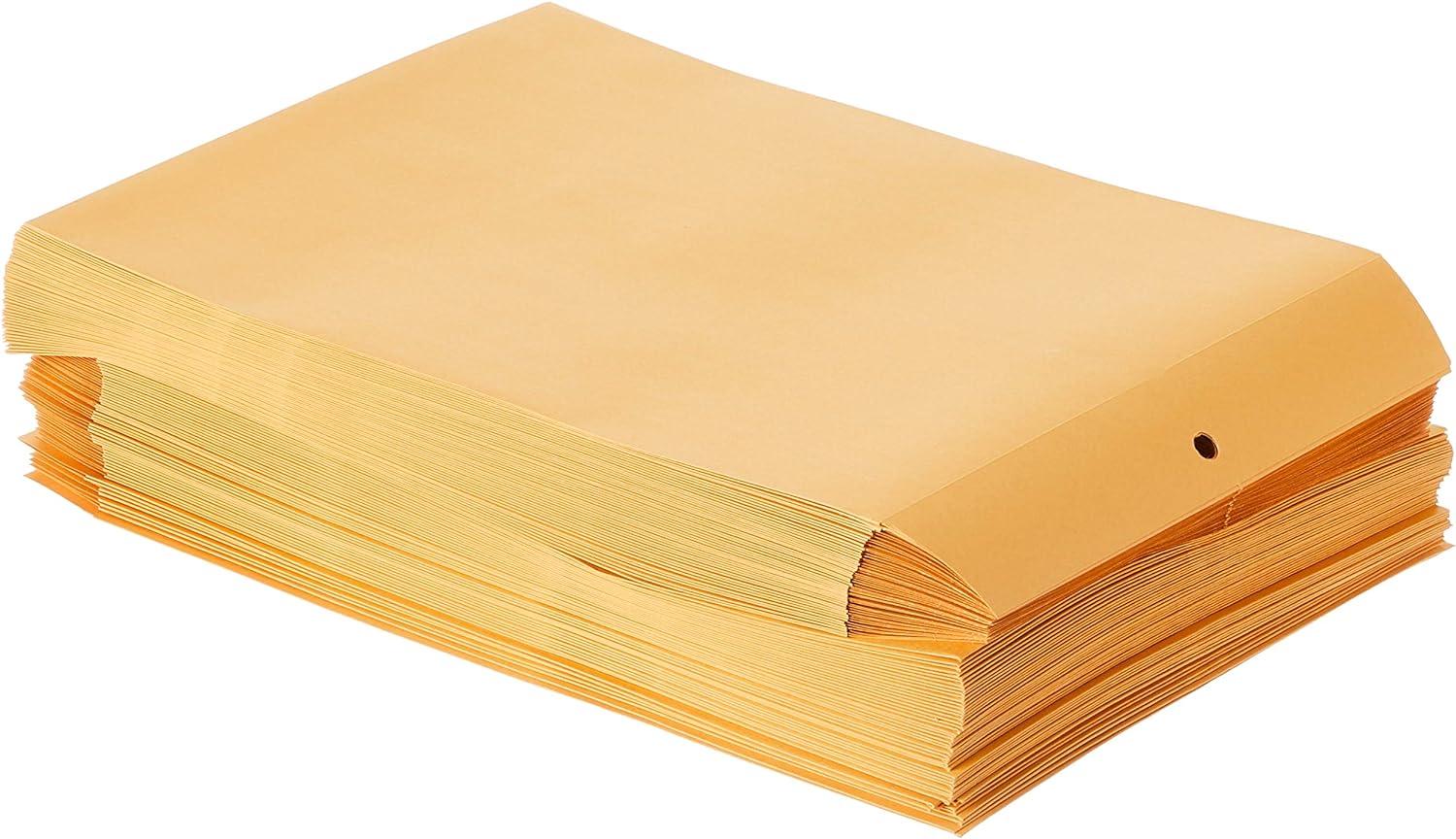 imageMead Letter Size Mailing Envelopes Clasp Closure AllPurpose 32lb Paper 9quot X 12quot Brown Manila Kraft Envelope 100 per Pack CO7909 x 12