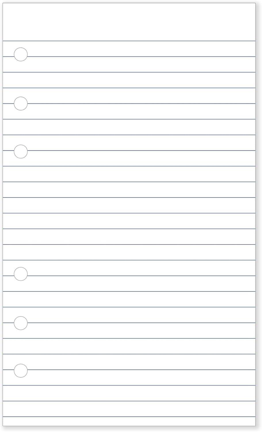 imageMead Memo Book Refill 6 Ring 3 34quot x 6 34quot Pack of 80 Sheets FBA46534