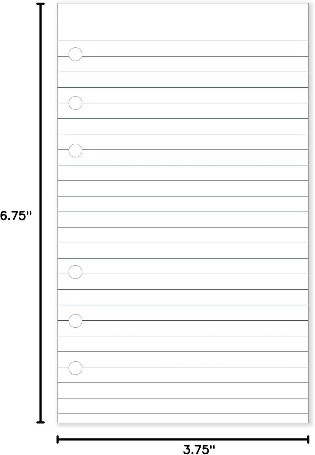 imageMead Memo Book Refill 6 Ring 3 34quot x 6 34quot Pack of 80 Sheets FBA46534