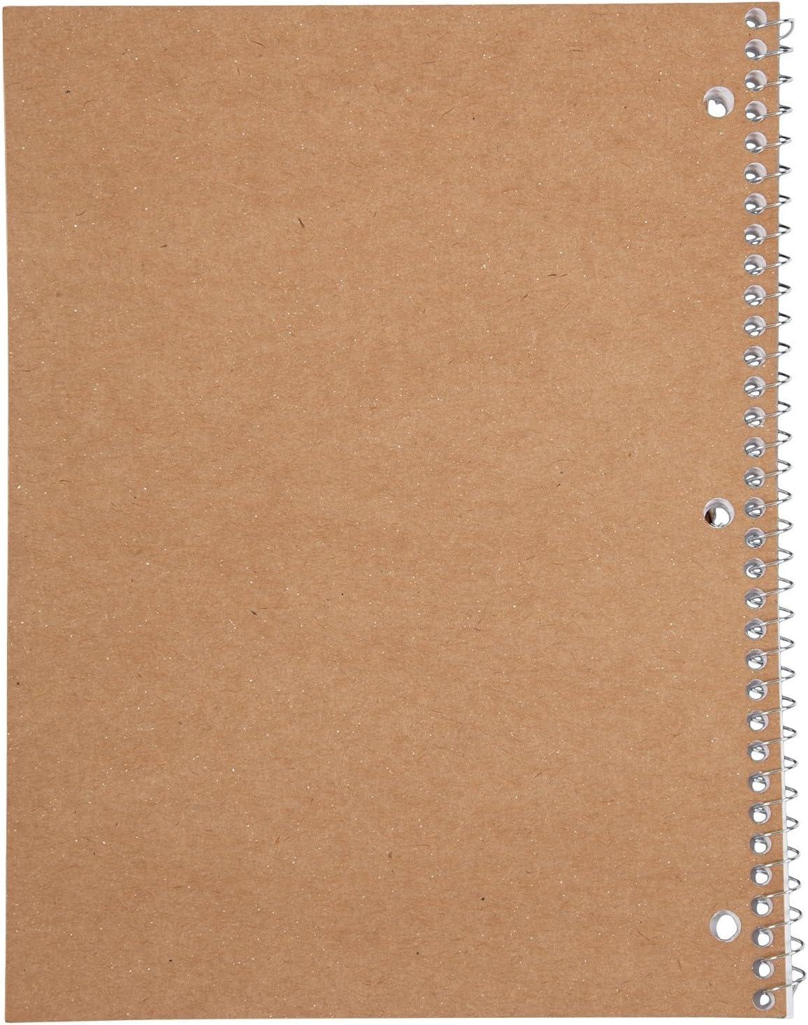 imageMead Spiral Notebook 1 Subject College Ruled Paper 70 Sheets 1012quot x 712quot Assorted Colors 05512